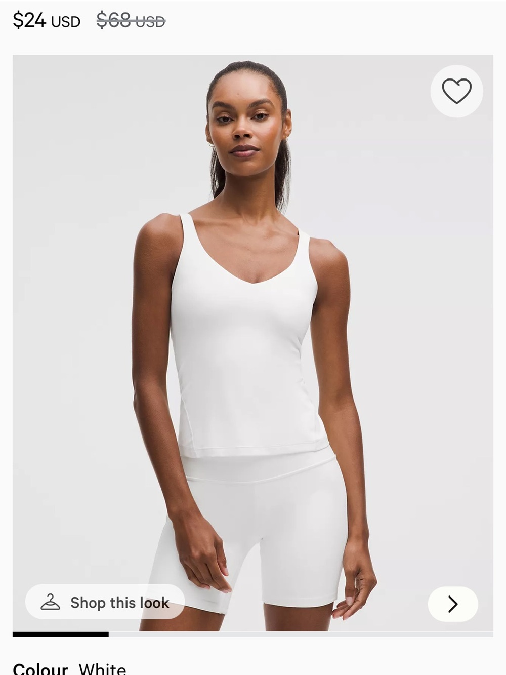 lululemon Align™ Waist-Length Tank Top
Light Support